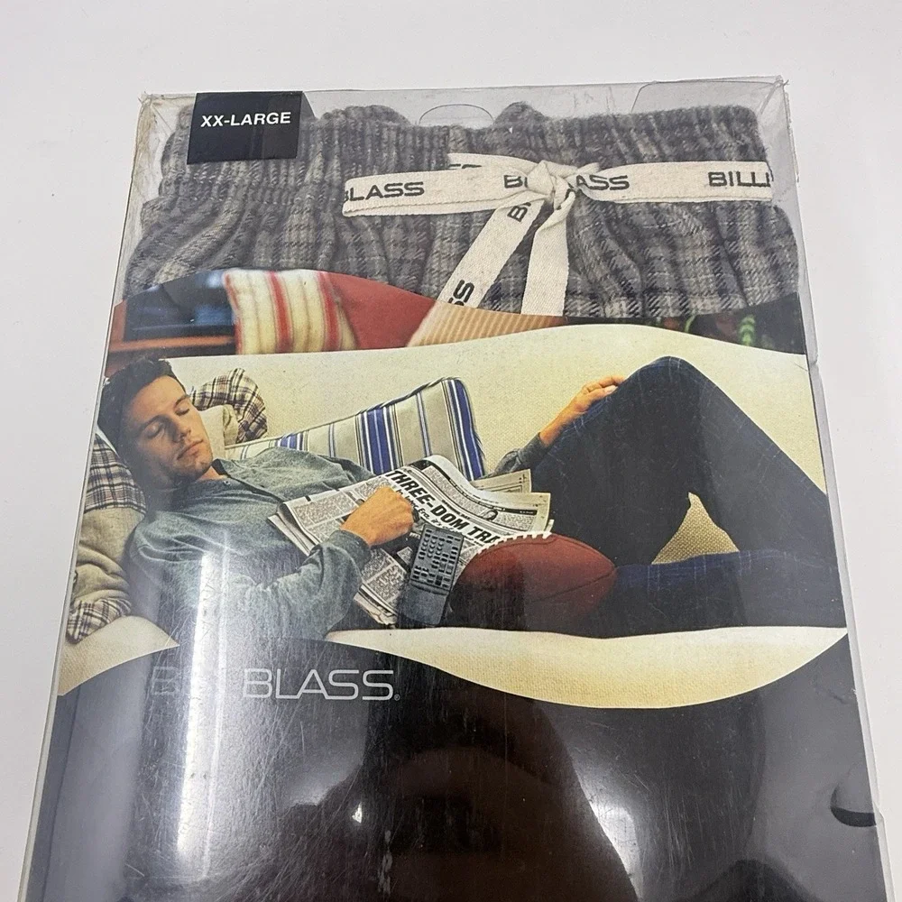 Bill Blass Men's Set 2 Piece Xx Large 44 - 46 Cotton Top & Bottom New Old Stock